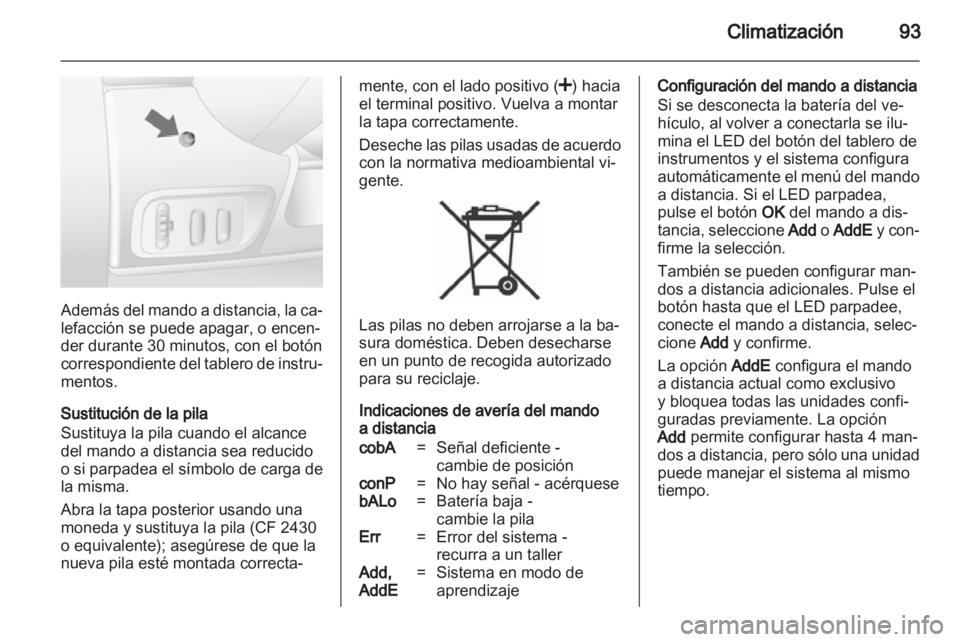 OPEL VIVARO 2012  Manual de Instrucciones (in Spanish) 