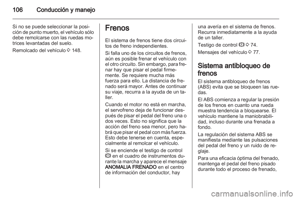OPEL VIVARO 2013  Manual de Instrucciones (in Spanish) 