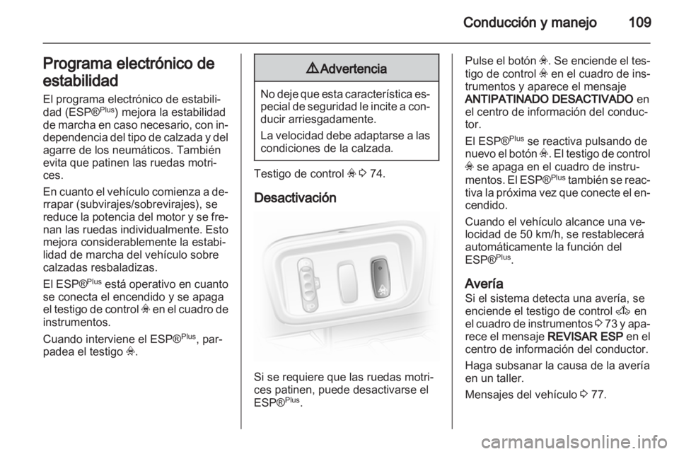 OPEL VIVARO 2013  Manual de Instrucciones (in Spanish) 