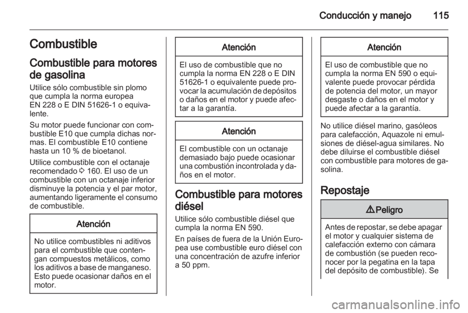 OPEL VIVARO 2013  Manual de Instrucciones (in Spanish) 