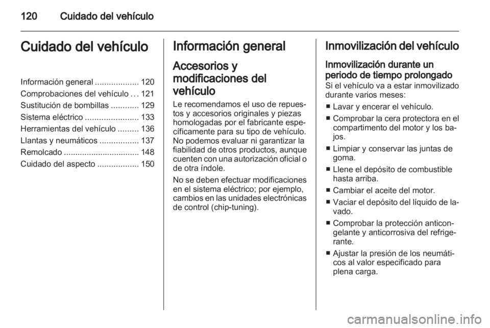 OPEL VIVARO 2013  Manual de Instrucciones (in Spanish) 