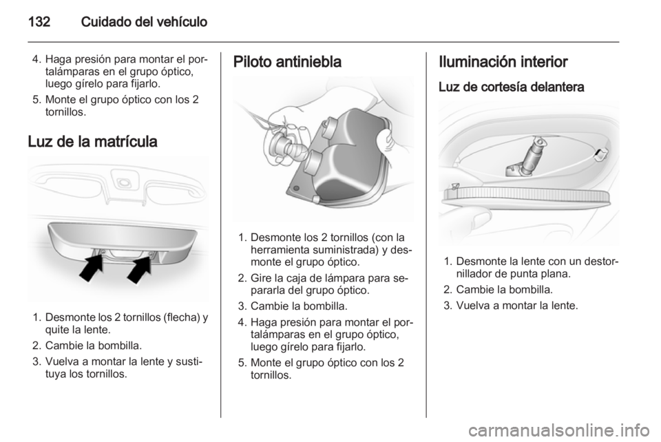 OPEL VIVARO 2013  Manual de Instrucciones (in Spanish) 