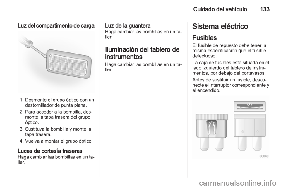 OPEL VIVARO 2013  Manual de Instrucciones (in Spanish) 