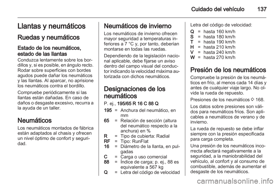 OPEL VIVARO 2013  Manual de Instrucciones (in Spanish) 