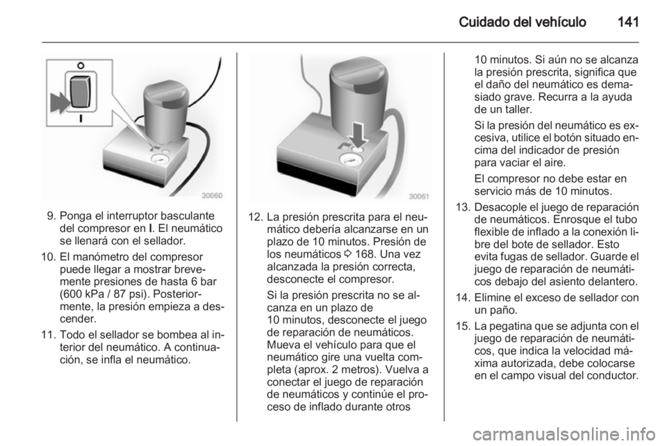 OPEL VIVARO 2013  Manual de Instrucciones (in Spanish) 