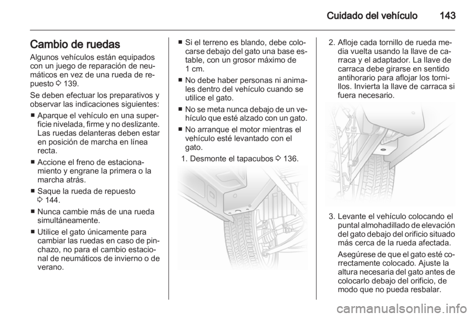 OPEL VIVARO 2013  Manual de Instrucciones (in Spanish) 