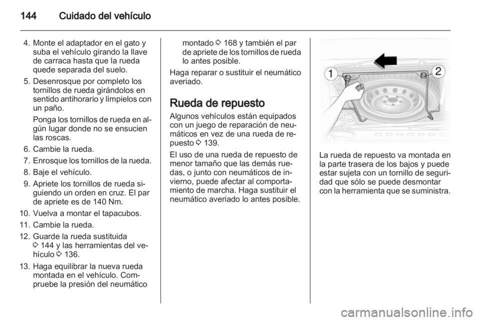 OPEL VIVARO 2013  Manual de Instrucciones (in Spanish) 