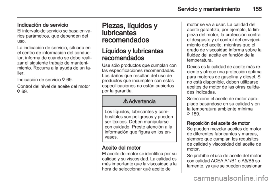 OPEL VIVARO 2013  Manual de Instrucciones (in Spanish) 
