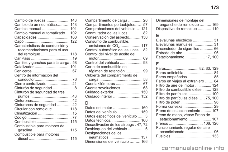 OPEL VIVARO 2013  Manual de Instrucciones (in Spanish) 