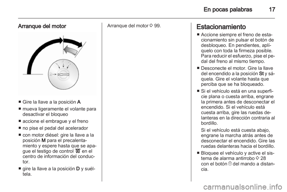 OPEL VIVARO 2013  Manual de Instrucciones (in Spanish) 