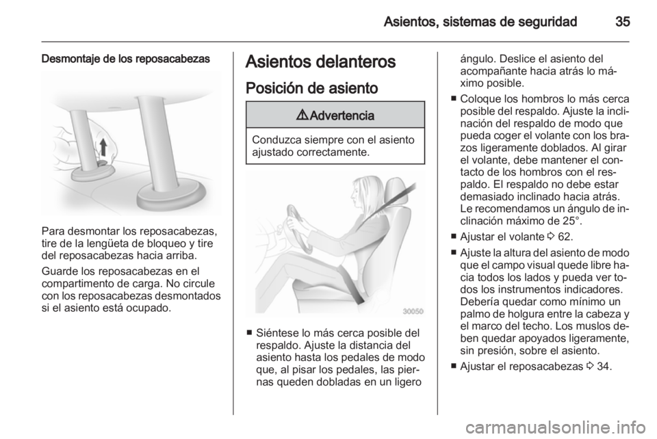 OPEL VIVARO 2013  Manual de Instrucciones (in Spanish) 