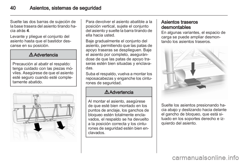 OPEL VIVARO 2013  Manual de Instrucciones (in Spanish) 