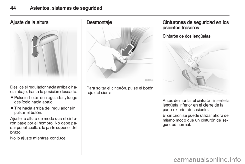 OPEL VIVARO 2013  Manual de Instrucciones (in Spanish) 