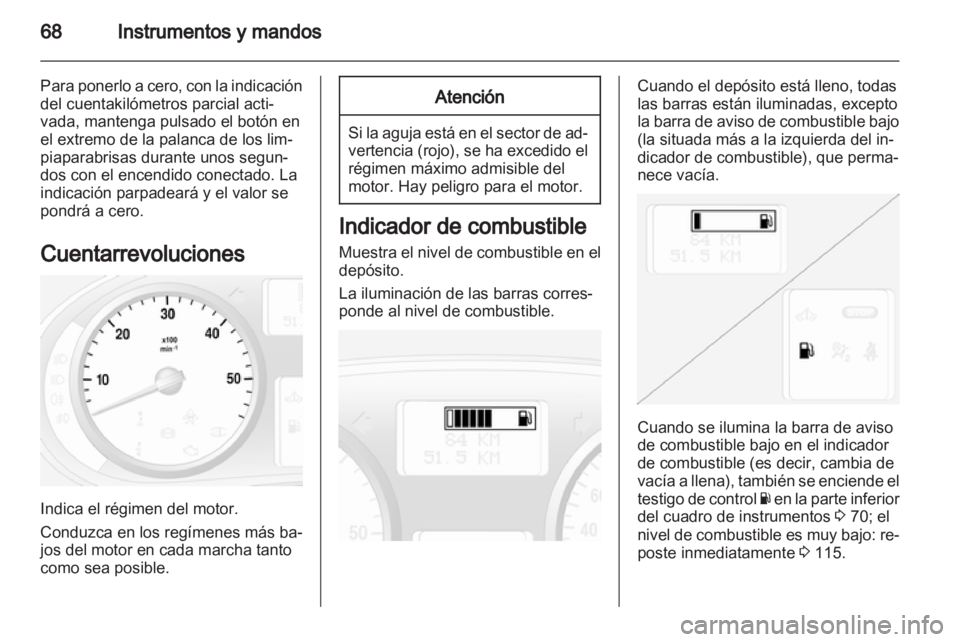 OPEL VIVARO 2013  Manual de Instrucciones (in Spanish) 