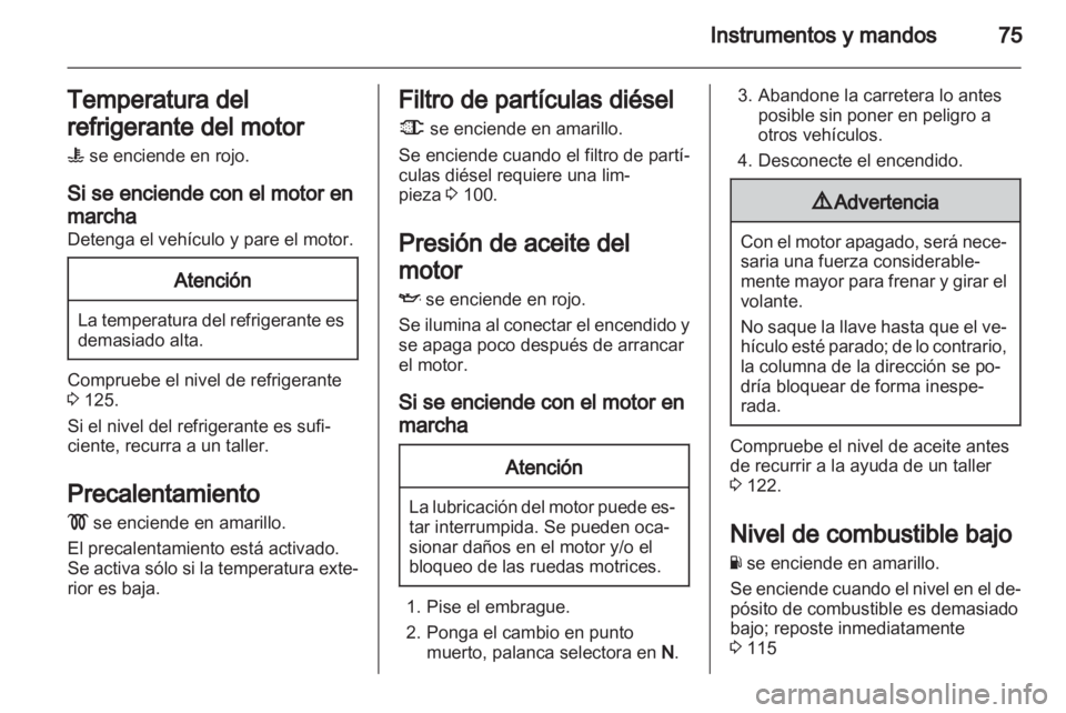 OPEL VIVARO 2013  Manual de Instrucciones (in Spanish) 