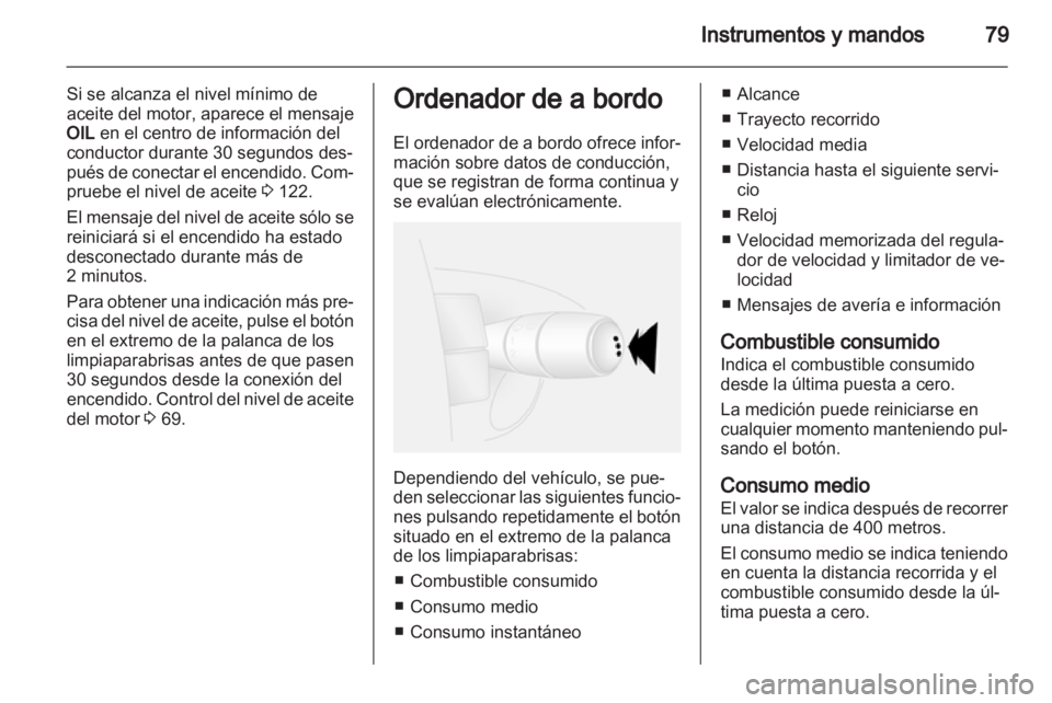 OPEL VIVARO 2013  Manual de Instrucciones (in Spanish) 