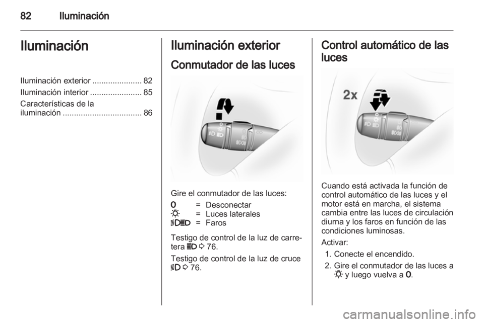 OPEL VIVARO 2013  Manual de Instrucciones (in Spanish) 