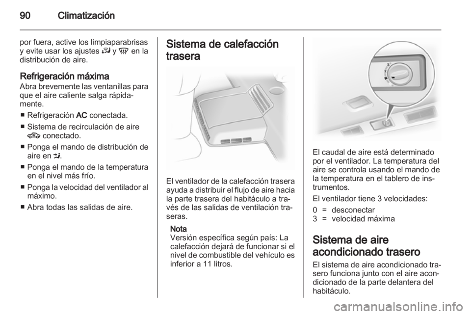 OPEL VIVARO 2013  Manual de Instrucciones (in Spanish) 