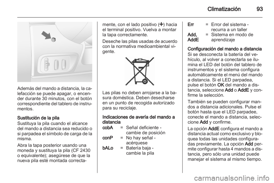 OPEL VIVARO 2013  Manual de Instrucciones (in Spanish) 
