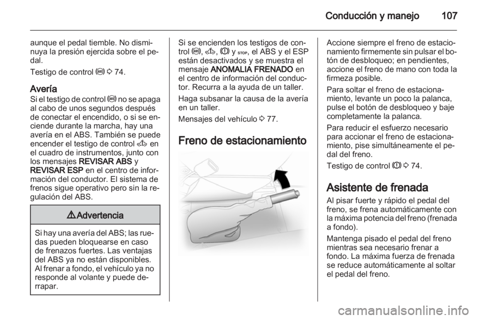 OPEL VIVARO 2013.5  Manual de Instrucciones (in Spanish) 