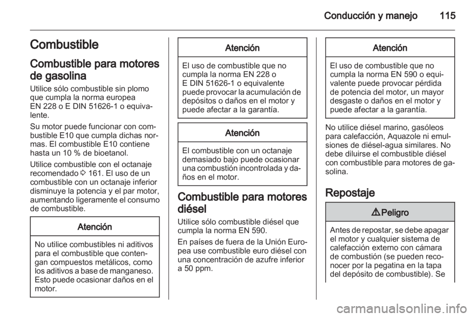 OPEL VIVARO 2013.5  Manual de Instrucciones (in Spanish) 
