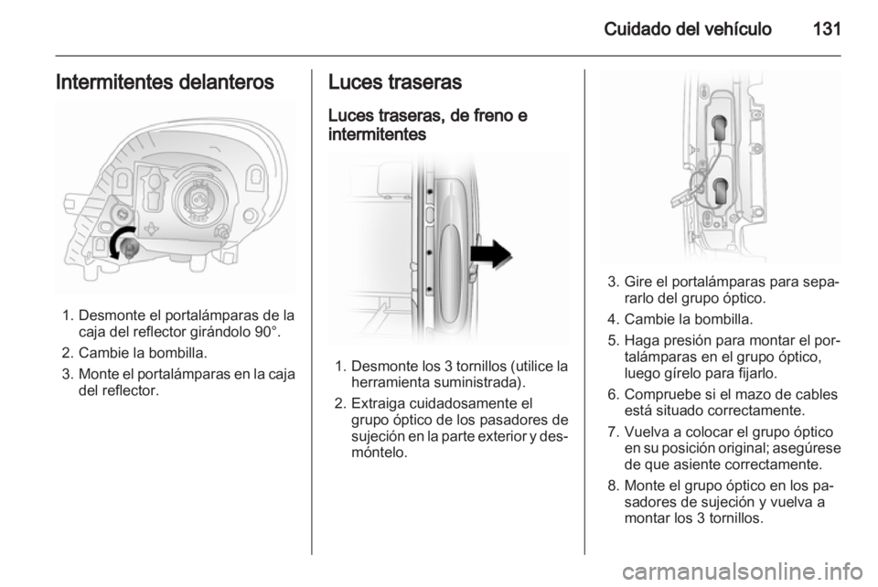 OPEL VIVARO 2013.5  Manual de Instrucciones (in Spanish) 