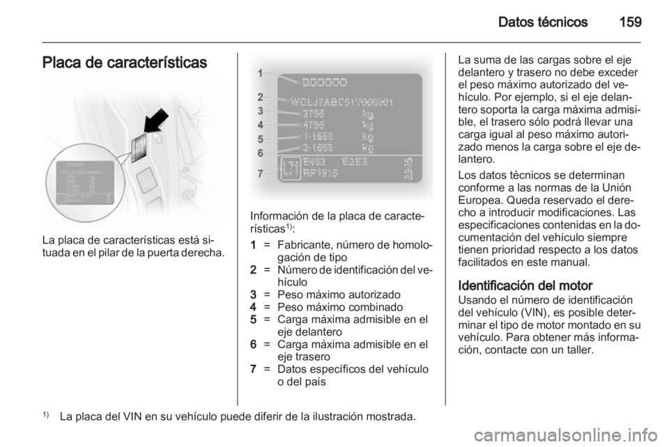 OPEL VIVARO 2013.5  Manual de Instrucciones (in Spanish) 