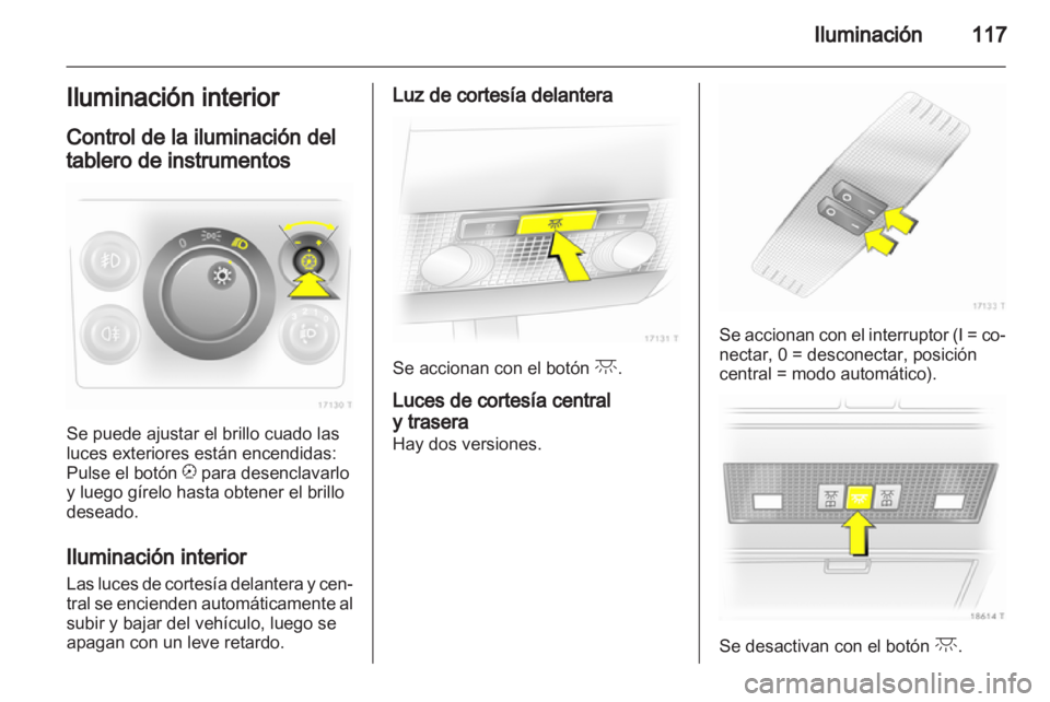 OPEL ZAFIRA 2010  Manual de Instrucciones (in Spanish) 