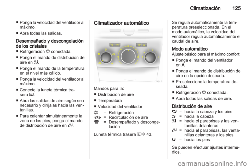 OPEL ZAFIRA 2010  Manual de Instrucciones (in Spanish) 