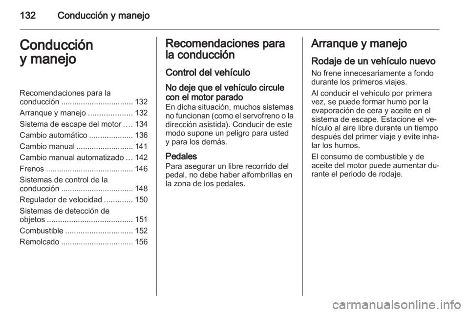 OPEL ZAFIRA 2010  Manual de Instrucciones (in Spanish) 