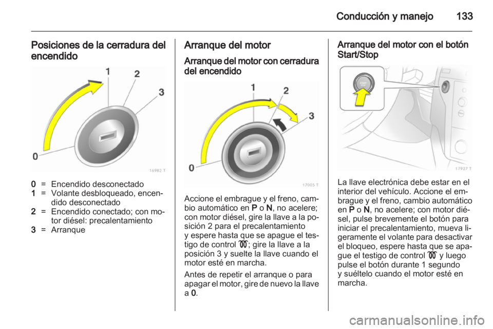 OPEL ZAFIRA 2010  Manual de Instrucciones (in Spanish) 