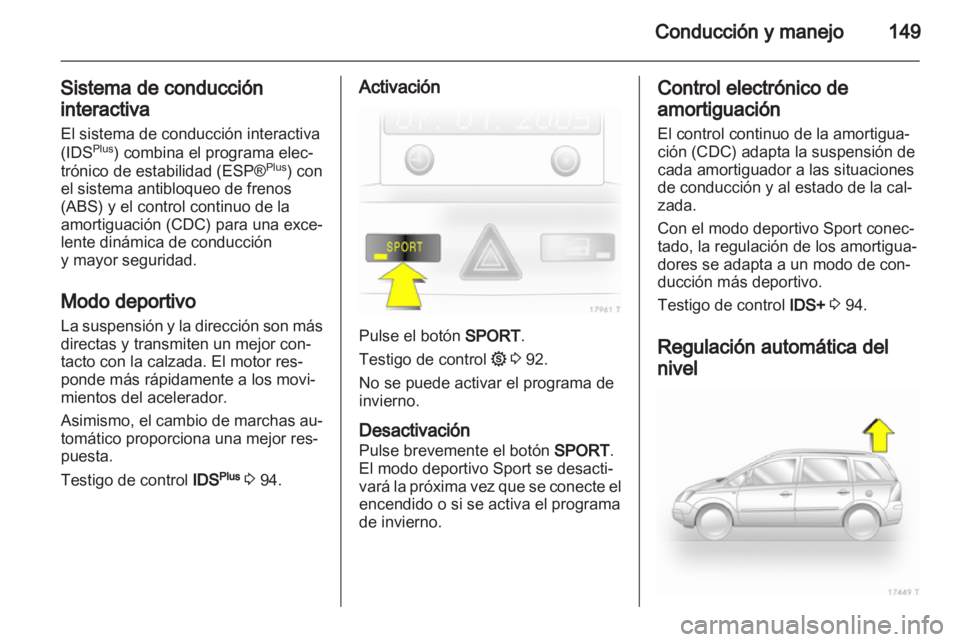 OPEL ZAFIRA 2010  Manual de Instrucciones (in Spanish) 