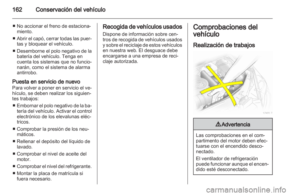 OPEL ZAFIRA 2010  Manual de Instrucciones (in Spanish) 