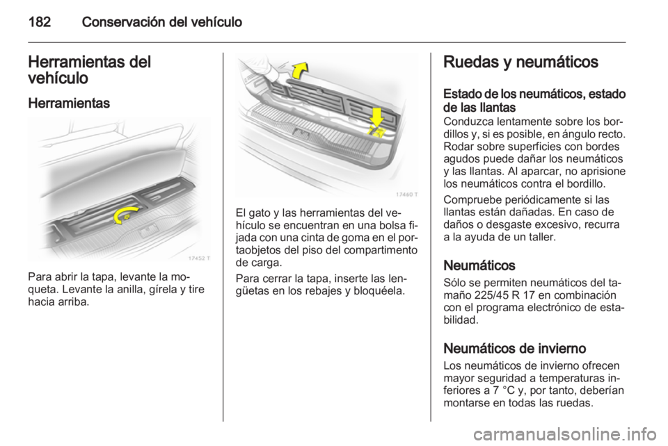OPEL ZAFIRA 2010  Manual de Instrucciones (in Spanish) 