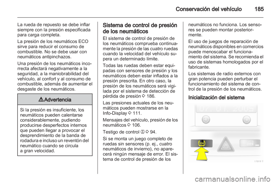 OPEL ZAFIRA 2010  Manual de Instrucciones (in Spanish) 