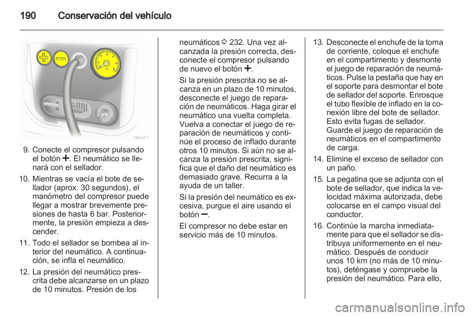 OPEL ZAFIRA 2010  Manual de Instrucciones (in Spanish) 