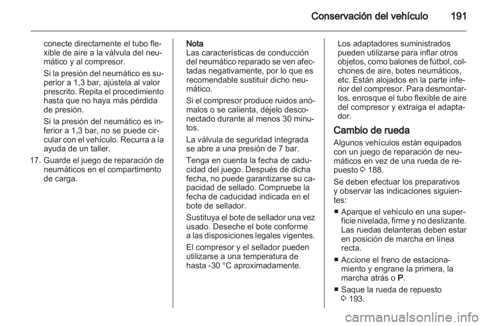 OPEL ZAFIRA 2010  Manual de Instrucciones (in Spanish) 