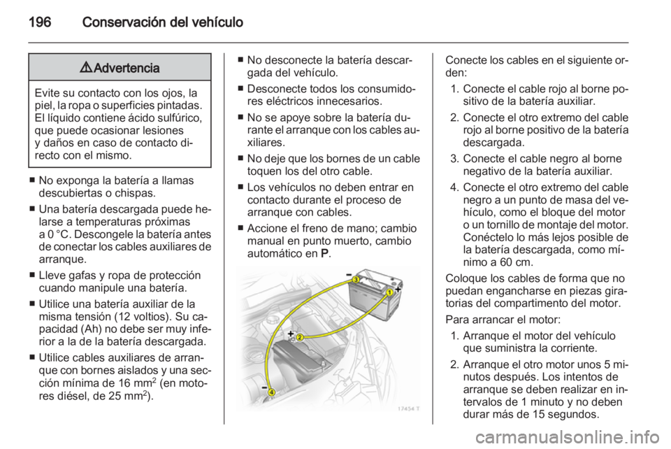 OPEL ZAFIRA 2010  Manual de Instrucciones (in Spanish) 
