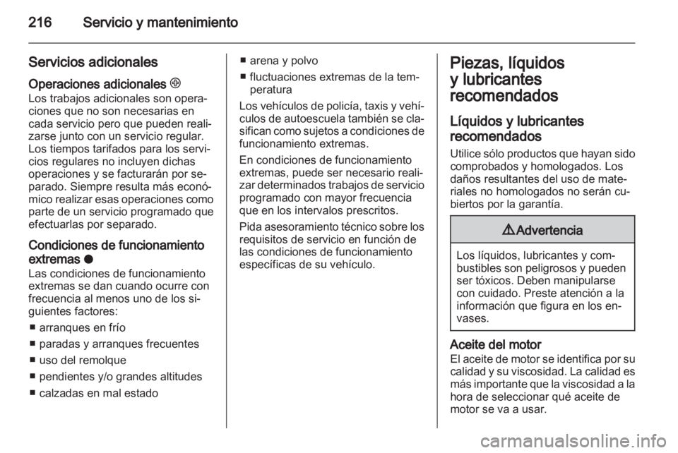 OPEL ZAFIRA 2010  Manual de Instrucciones (in Spanish) 
