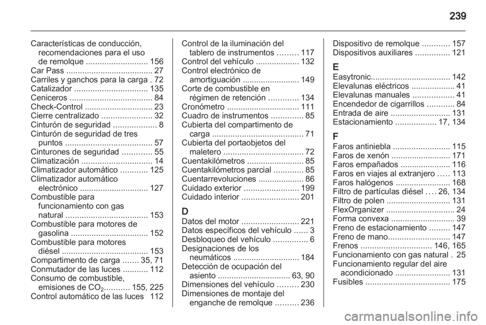 OPEL ZAFIRA 2010  Manual de Instrucciones (in Spanish) 