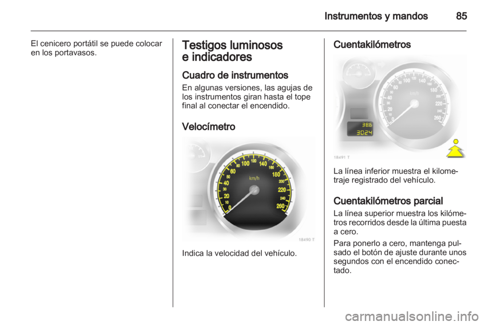 OPEL ZAFIRA 2010  Manual de Instrucciones (in Spanish) 