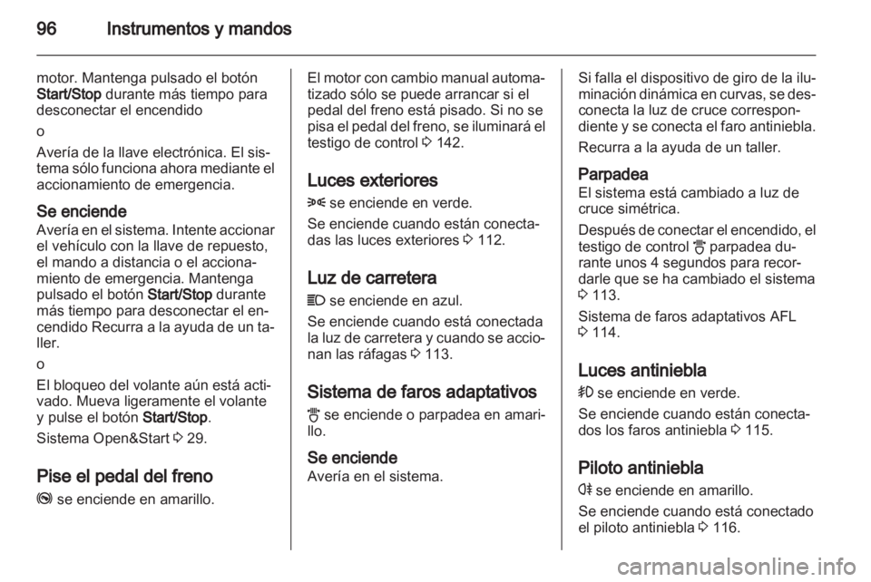 OPEL ZAFIRA 2010  Manual de Instrucciones (in Spanish) 