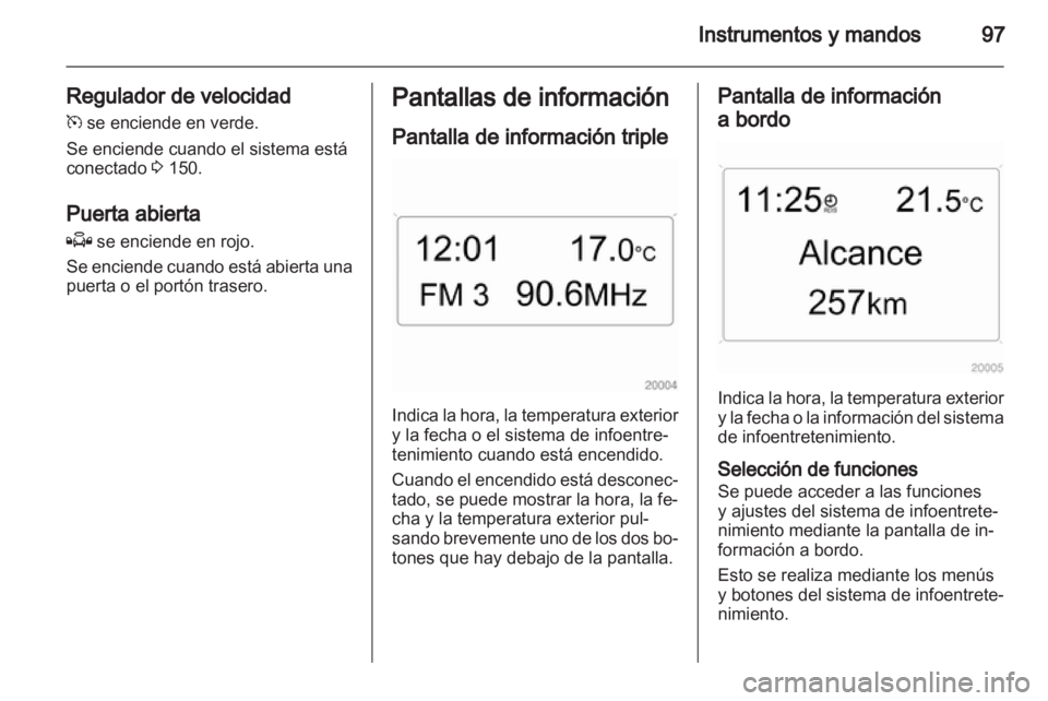 OPEL ZAFIRA 2010  Manual de Instrucciones (in Spanish) 