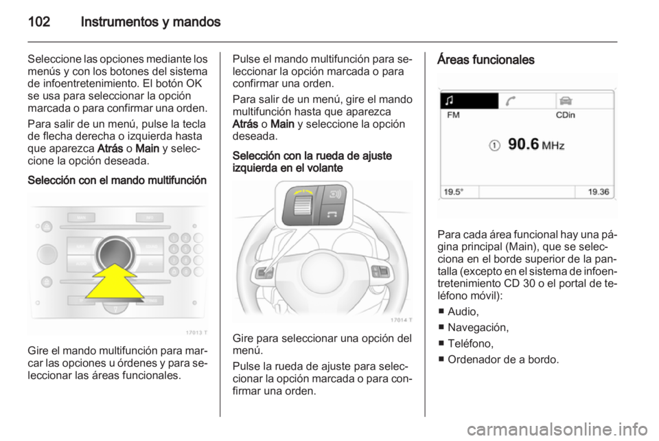 OPEL ZAFIRA 2010.5  Manual de Instrucciones (in Spanish) 