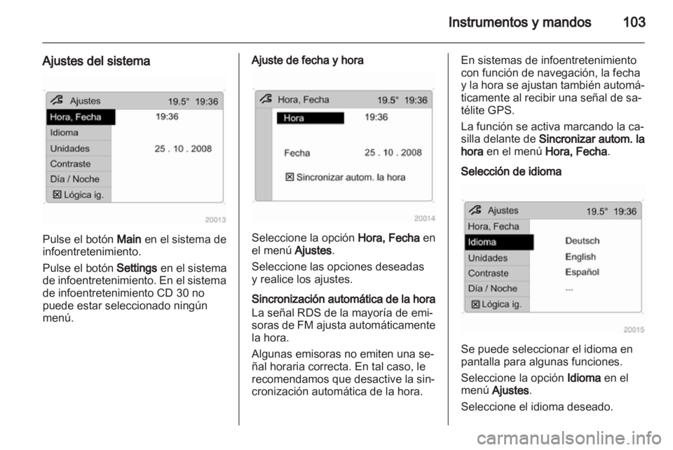 OPEL ZAFIRA 2010.5  Manual de Instrucciones (in Spanish) 