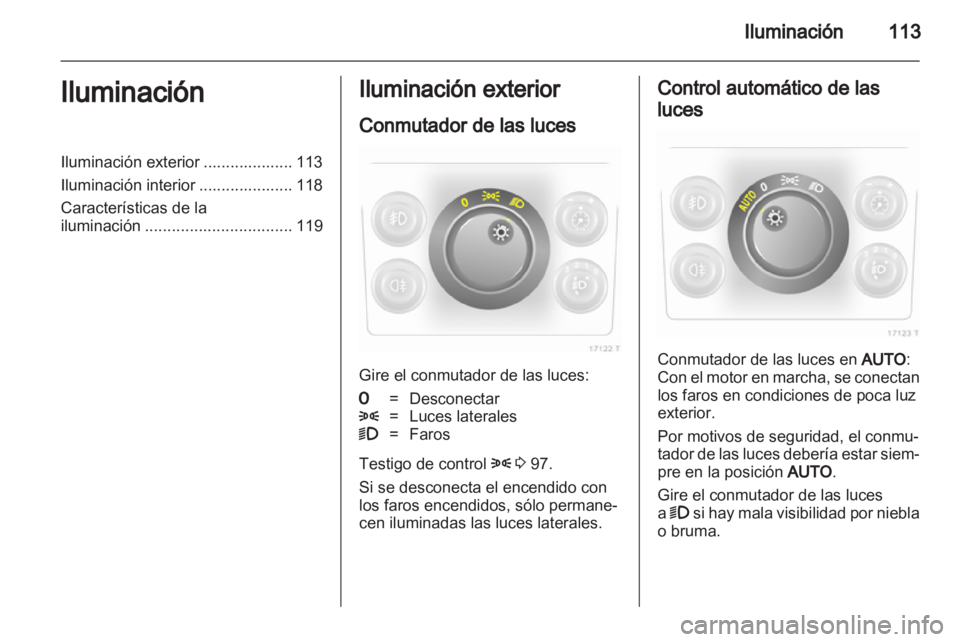 OPEL ZAFIRA 2010.5  Manual de Instrucciones (in Spanish) 