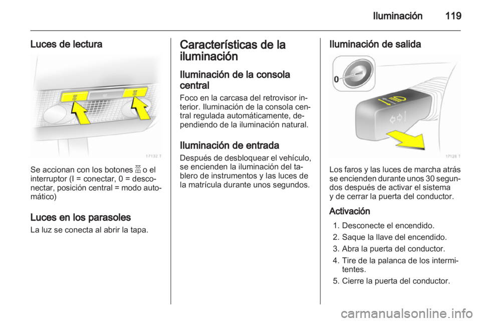 OPEL ZAFIRA 2010.5  Manual de Instrucciones (in Spanish) 