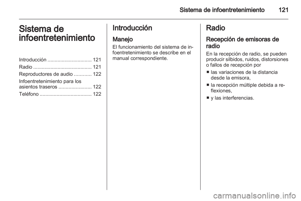 OPEL ZAFIRA 2010.5  Manual de Instrucciones (in Spanish) 