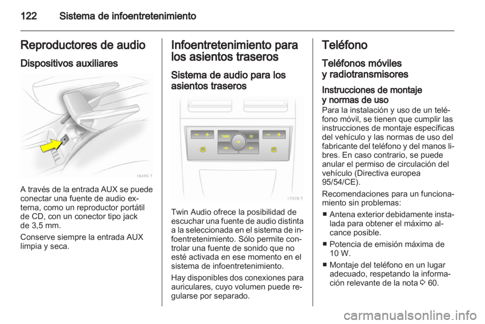 OPEL ZAFIRA 2010.5  Manual de Instrucciones (in Spanish) 