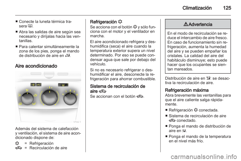OPEL ZAFIRA 2010.5  Manual de Instrucciones (in Spanish) 